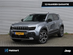 Jeep Avenger - Summit 1.2 e-Hybrid 100pk Automaat ADAPT. CRUISE | 18''LM | DODE HOEK | DAB | PDC + CAM. |