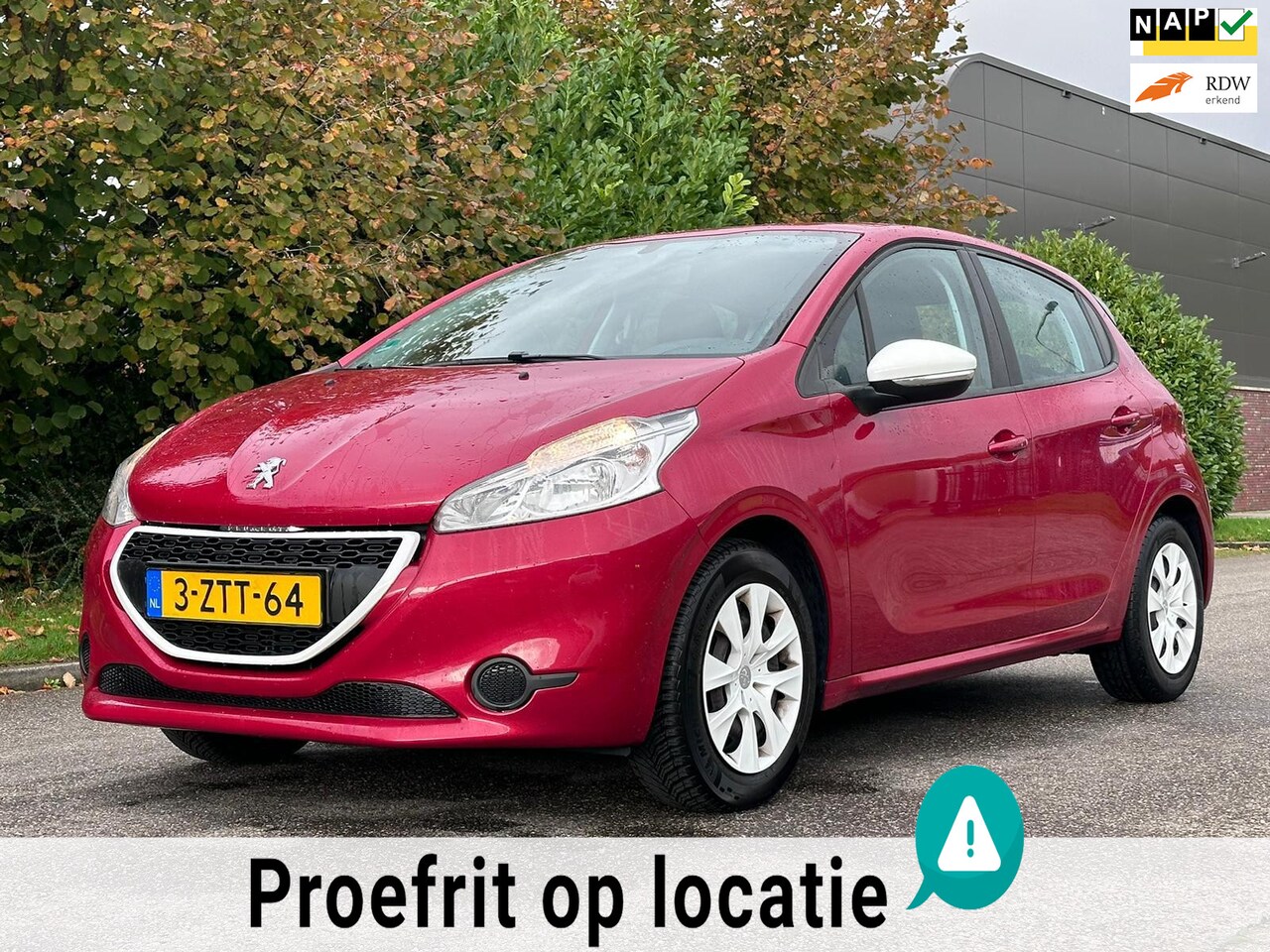 Peugeot 208 - 1.0 PureTech LIKE 5DR*Cruise*Airco*NAP*Dealer onderhouden*3e eigenaar* - AutoWereld.nl