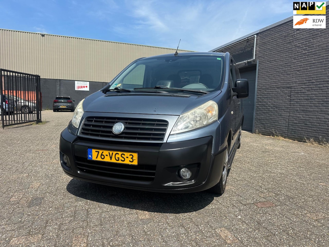 Fiat Scudo - 1.6 HDi MultiJet Airco Cruise Elek. Pakket Trekhaak APK NAP. - AutoWereld.nl