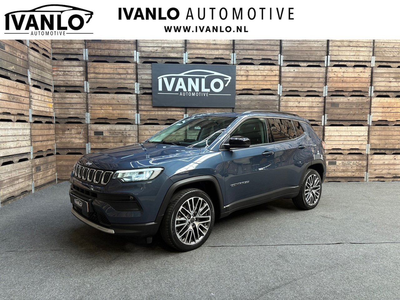 Jeep Compass - 4xe 190 Plug-in Hybrid Electric Night Eagle Pano Carplay Navi - AutoWereld.nl