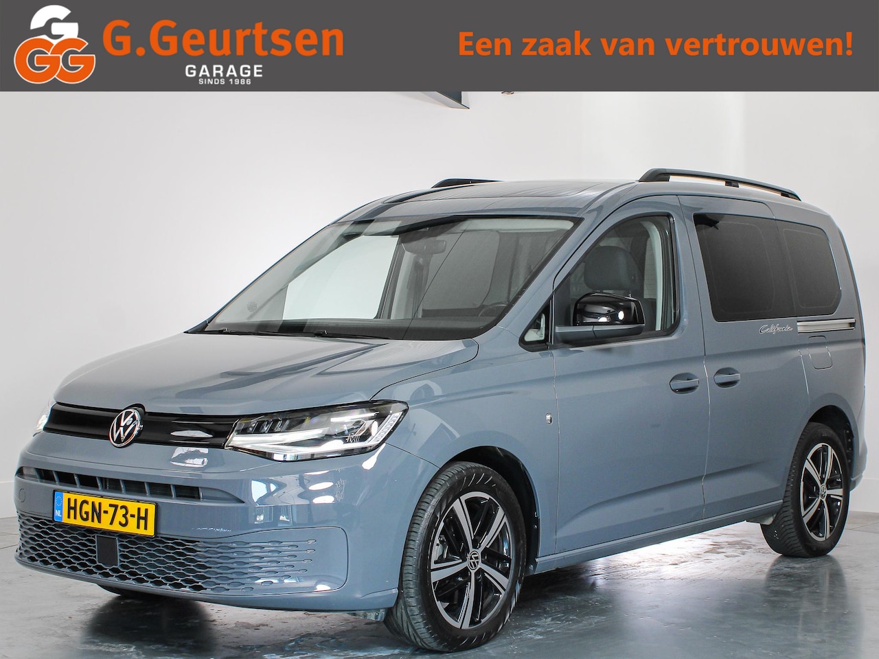 Volkswagen Caddy - 1.5 TSI DSG, California, Panoramadak, Led, Mini Camper, Uniek! - AutoWereld.nl