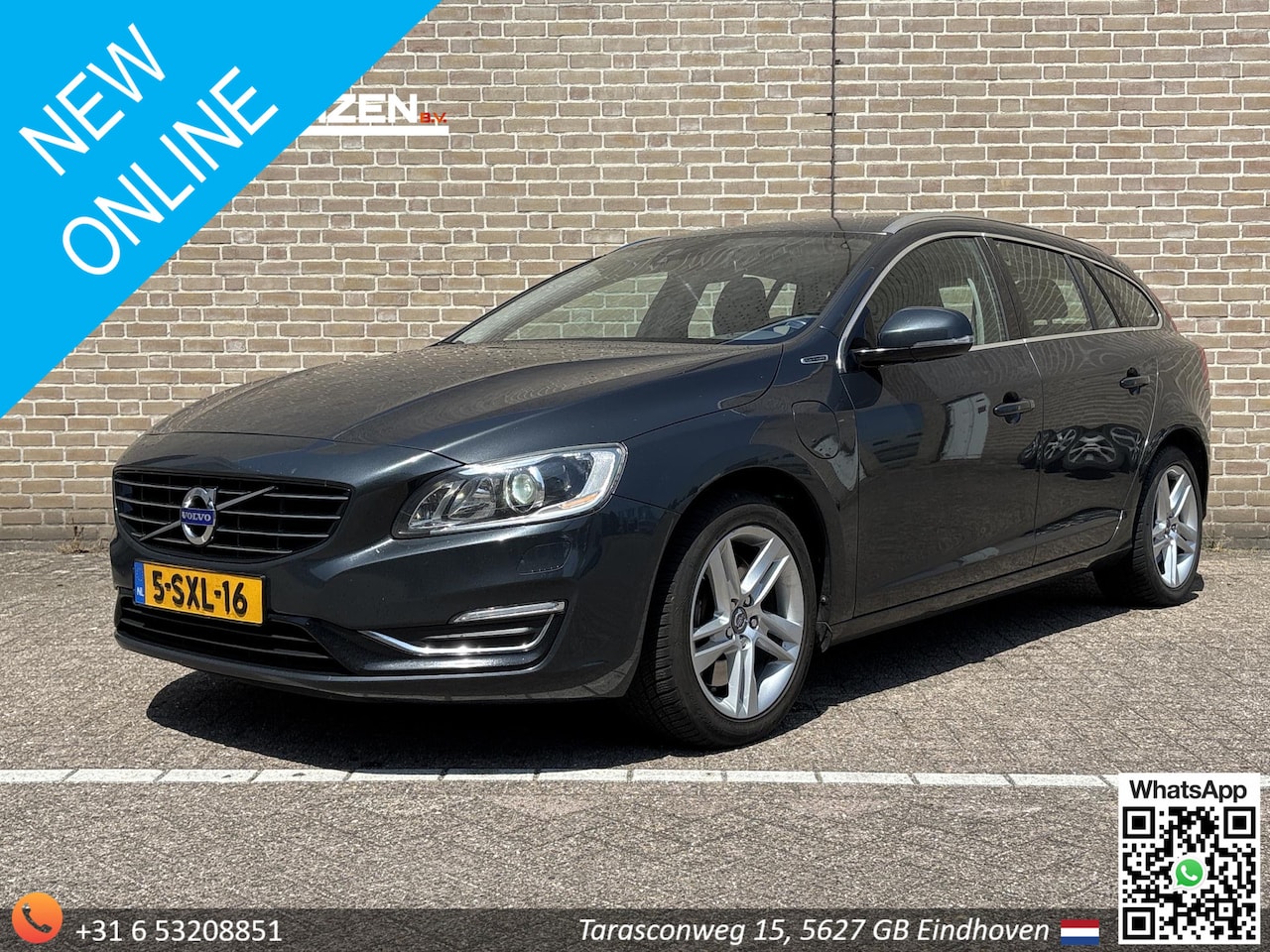 Volvo V60 - 2.4 D6 AWD Plug-In Hybrid Summum | Leder | Climate | Cruise | Navi | PDC | Stoelverwarming - AutoWereld.nl