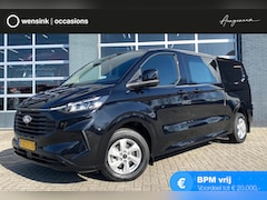 Ford Transit Custom - 320 2.0 TDCI L2 H1 LIMITED | DC | 6-PERSOONS | 2X ZIJSCHUIFDEUR | WEGKLAPBARE TREKHAAK | B