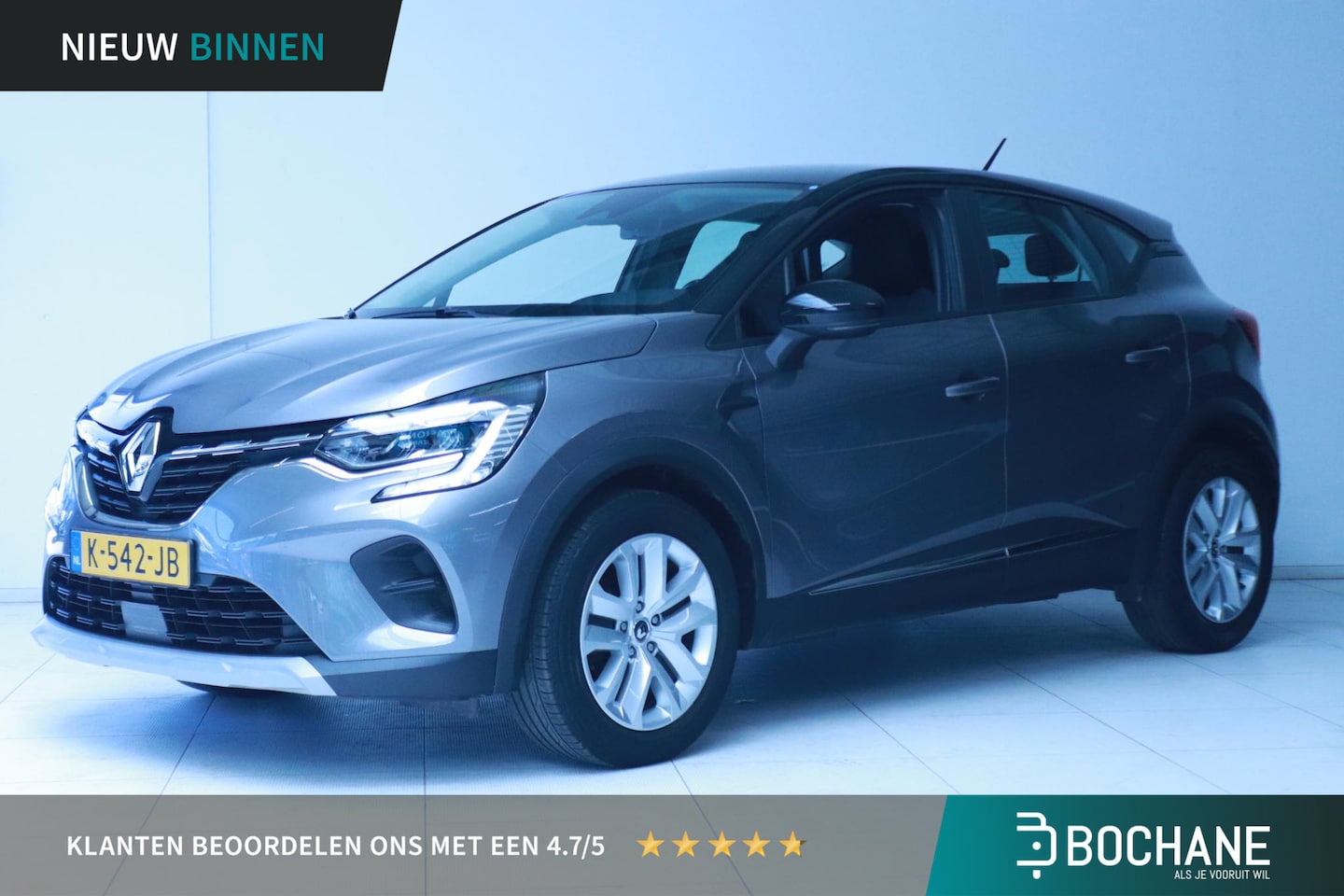 Renault Captur - 1.0 TCe 100 Zen Airoc/Navi/Trekhaak - AutoWereld.nl