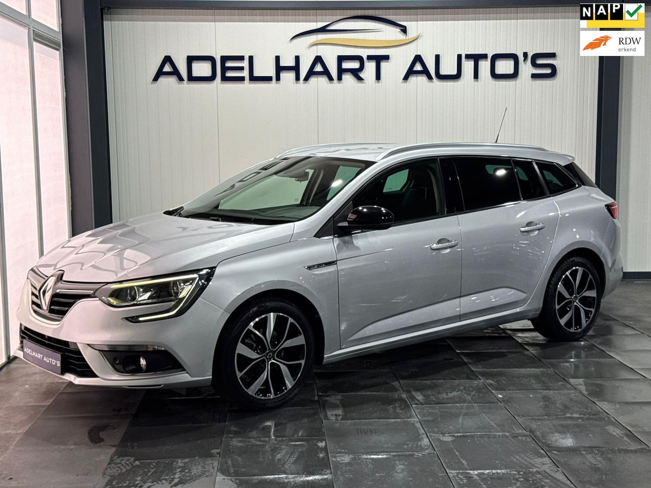 Renault Mégane Estate - 1.3 TCe GT-Line Automaat / Navigatie full map / Cruise control / Keyless / Lane Assistance - AutoWereld.nl