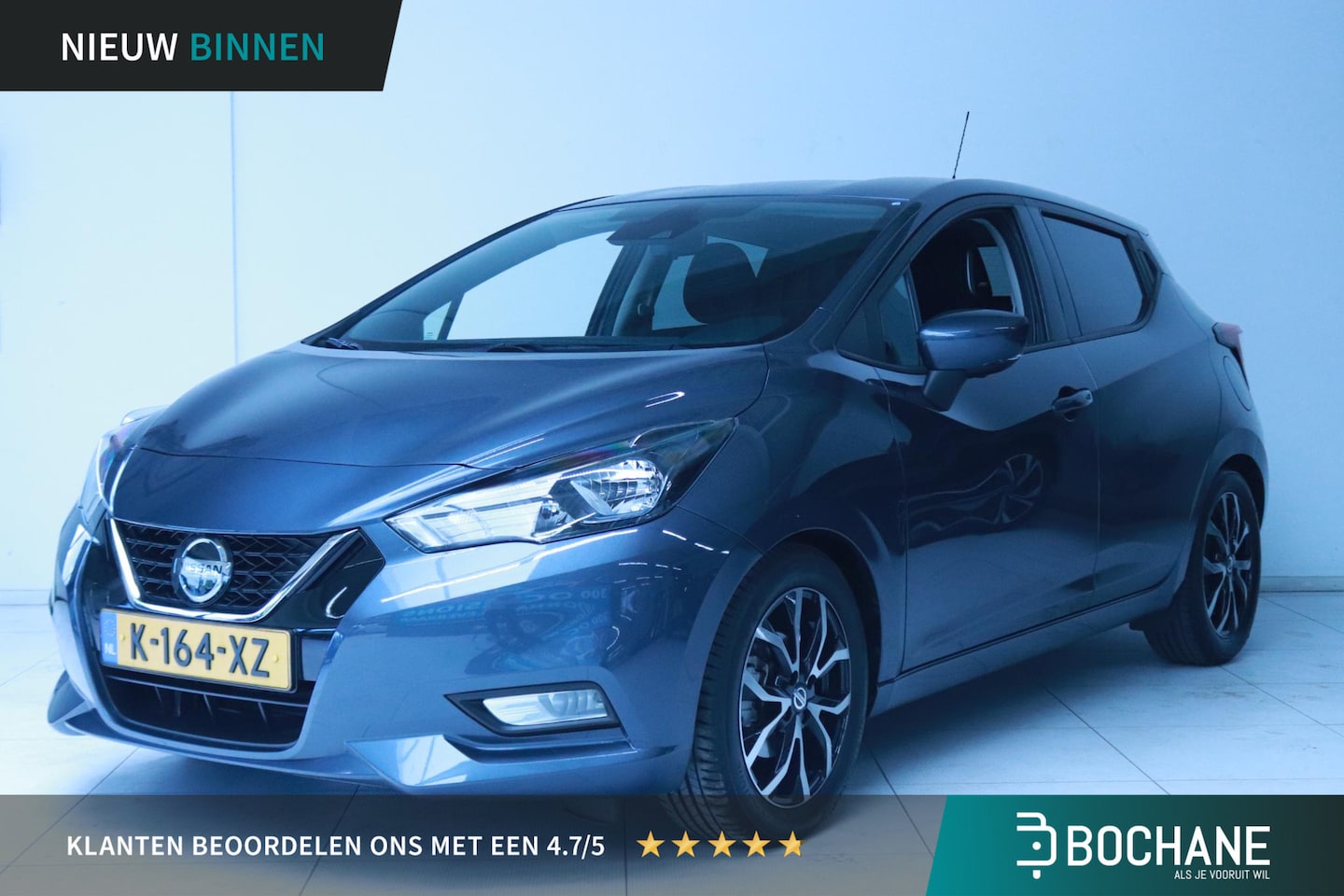 Nissan Micra - 1.0 IG-T Tekna Clima/Navi/Bose/Automaat - AutoWereld.nl