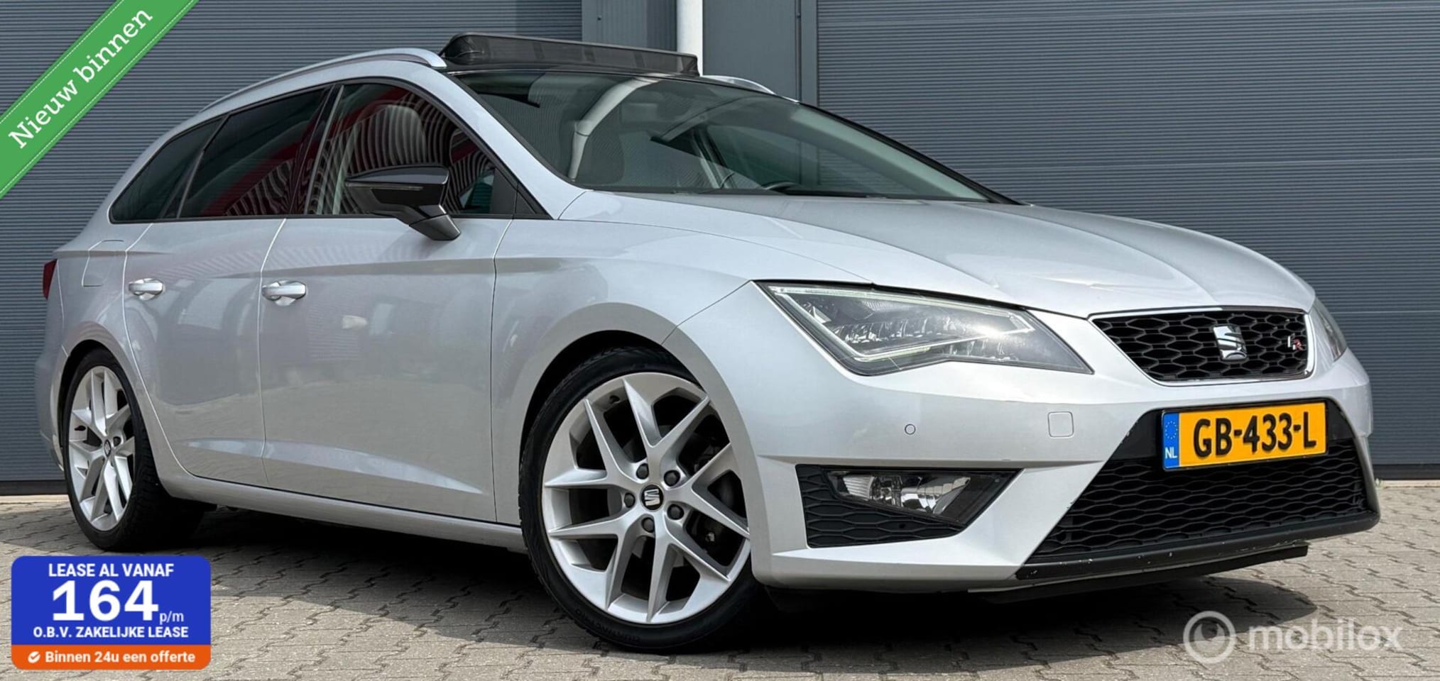 Seat Leon ST - 1.4 TSI ACT FR Dynamic 180PK Pano.dak/Carplay/LED - AutoWereld.nl