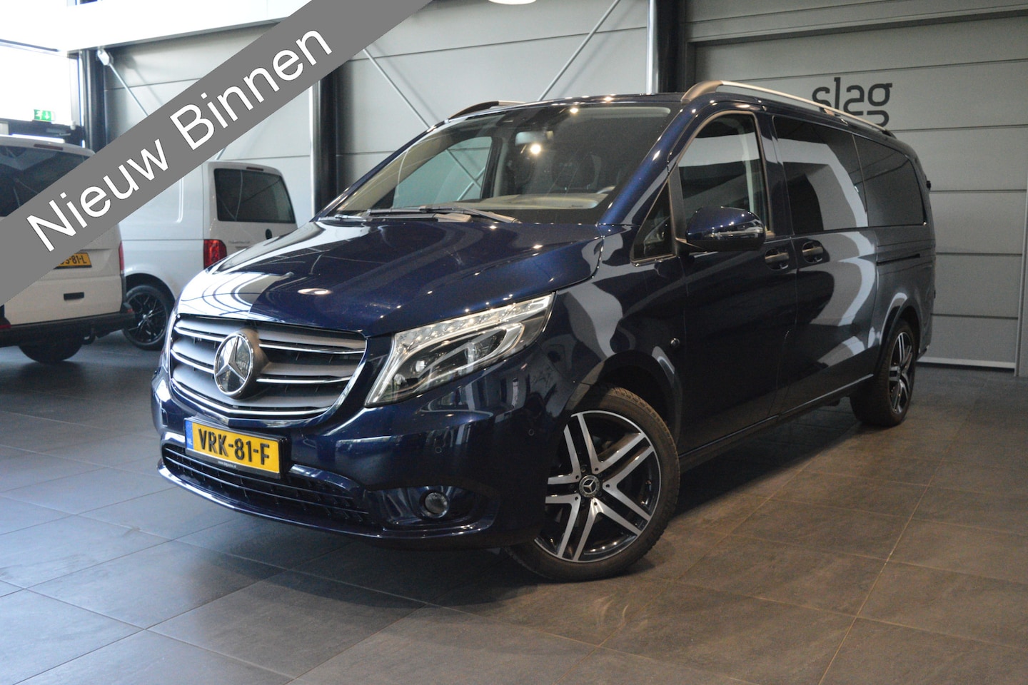 Mercedes-Benz Vito Tourer - 124 CDI DC Extra lang navi leer 2x Schuifdeur !! - AutoWereld.nl