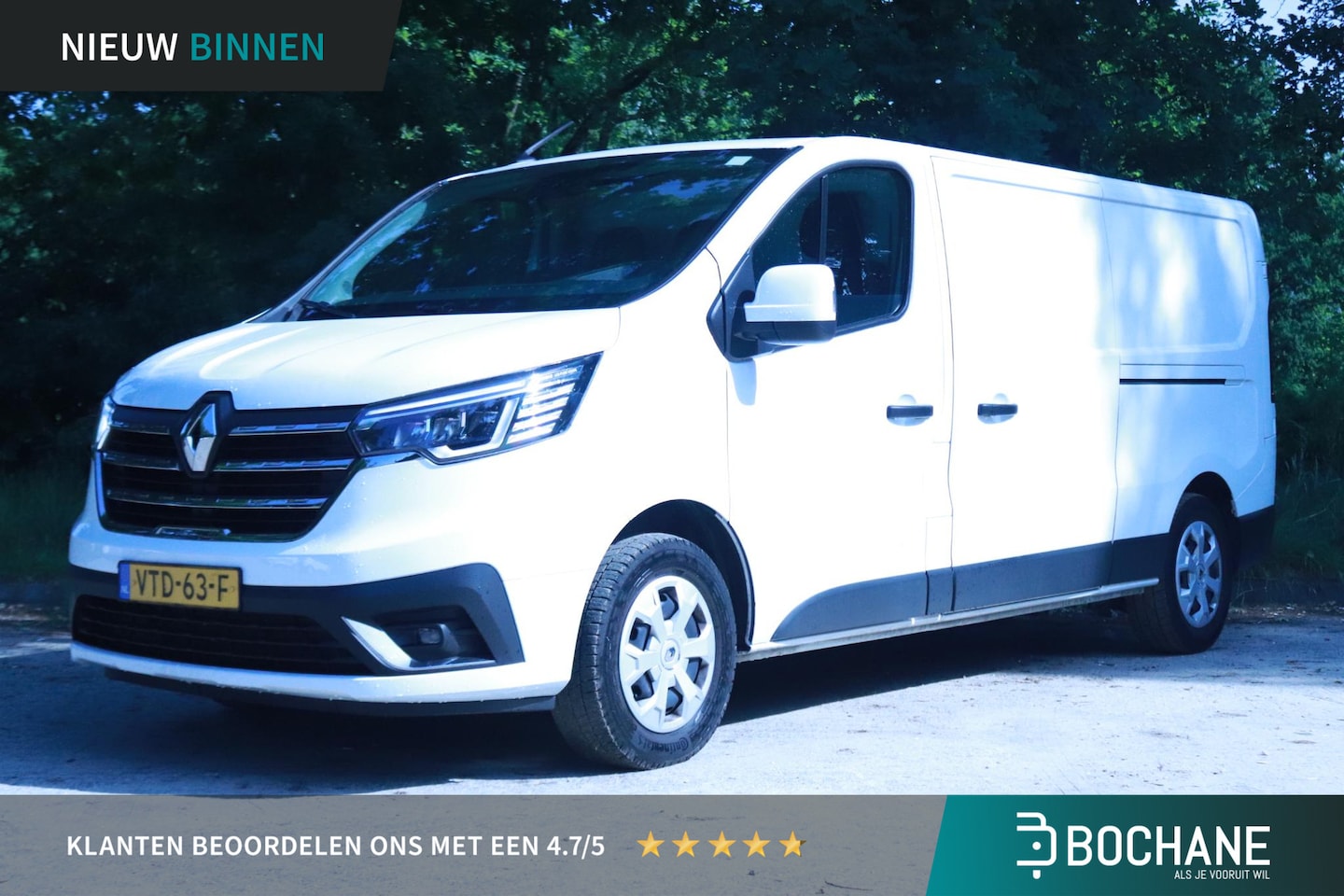 Renault Trafic - 2.0 dCi 130 T30 L2H1 Work Edition Airco/Navi/Trekhaak - AutoWereld.nl