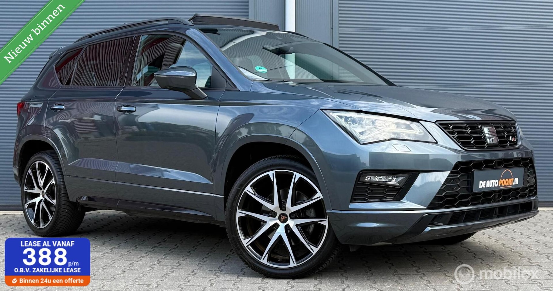 Seat Ateca - 2.0 TSI FR 190PK DSG 4DRIVE Pano.dak/ACC/Carplay/19" - AutoWereld.nl