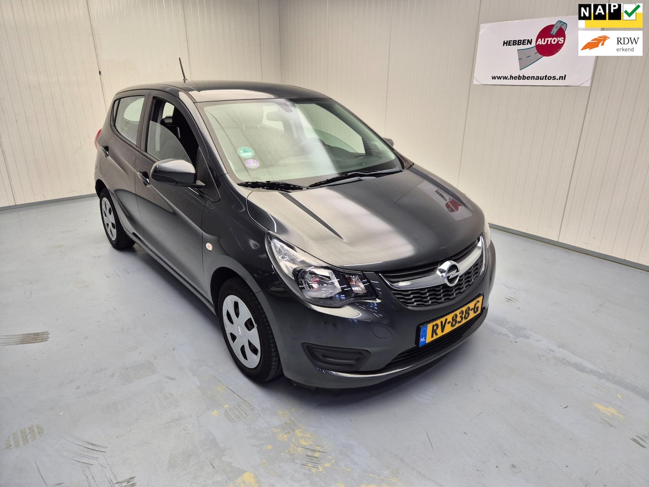 Opel Karl - 1.0 eco FLEX Edition Airco Cruise Control Bleu Tooth - AutoWereld.nl