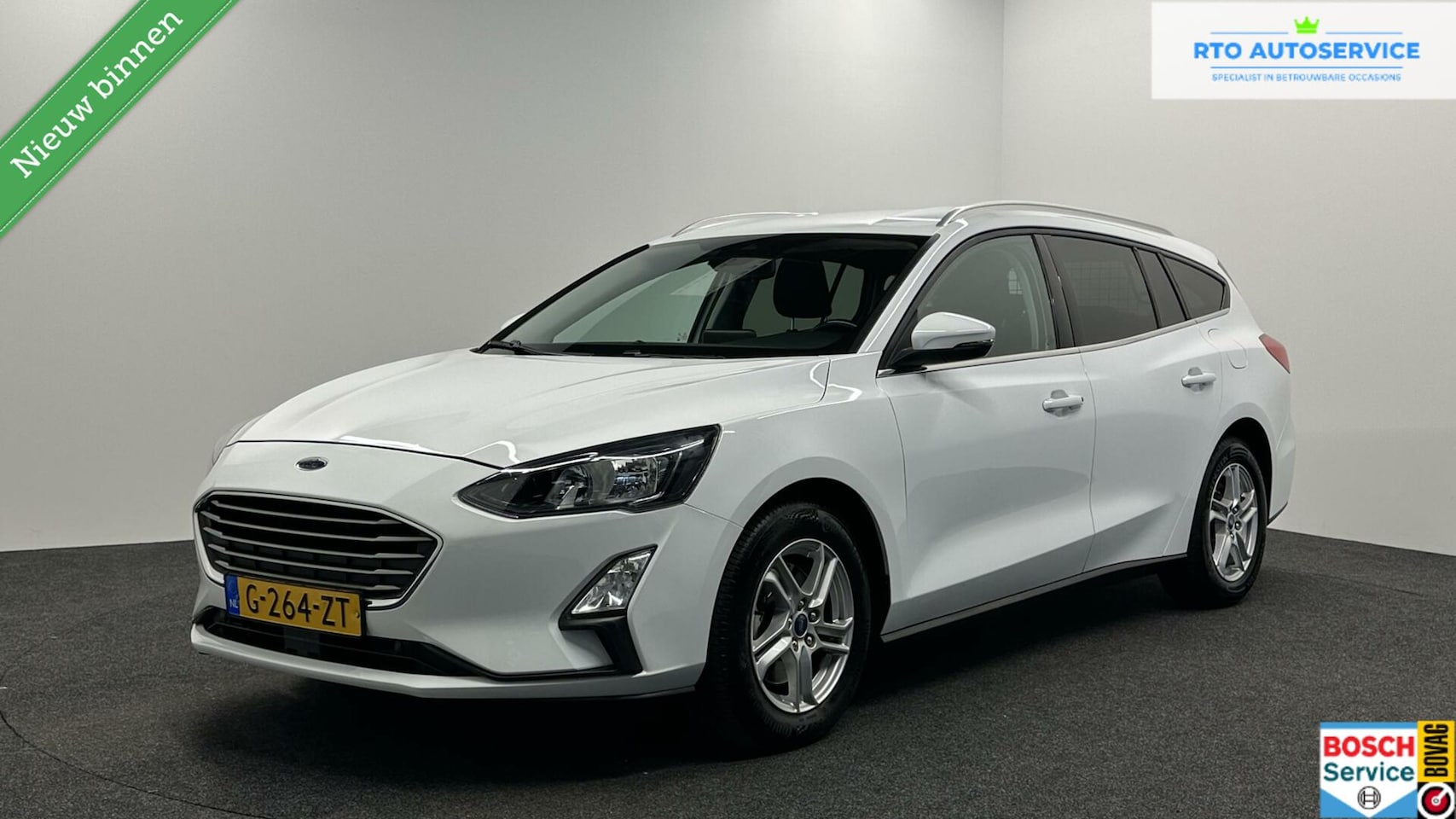 Ford Focus Wagon - 1.0 EcoBoost Trend Edition Business TREKHAAK CRUISE NAVI LM - AutoWereld.nl