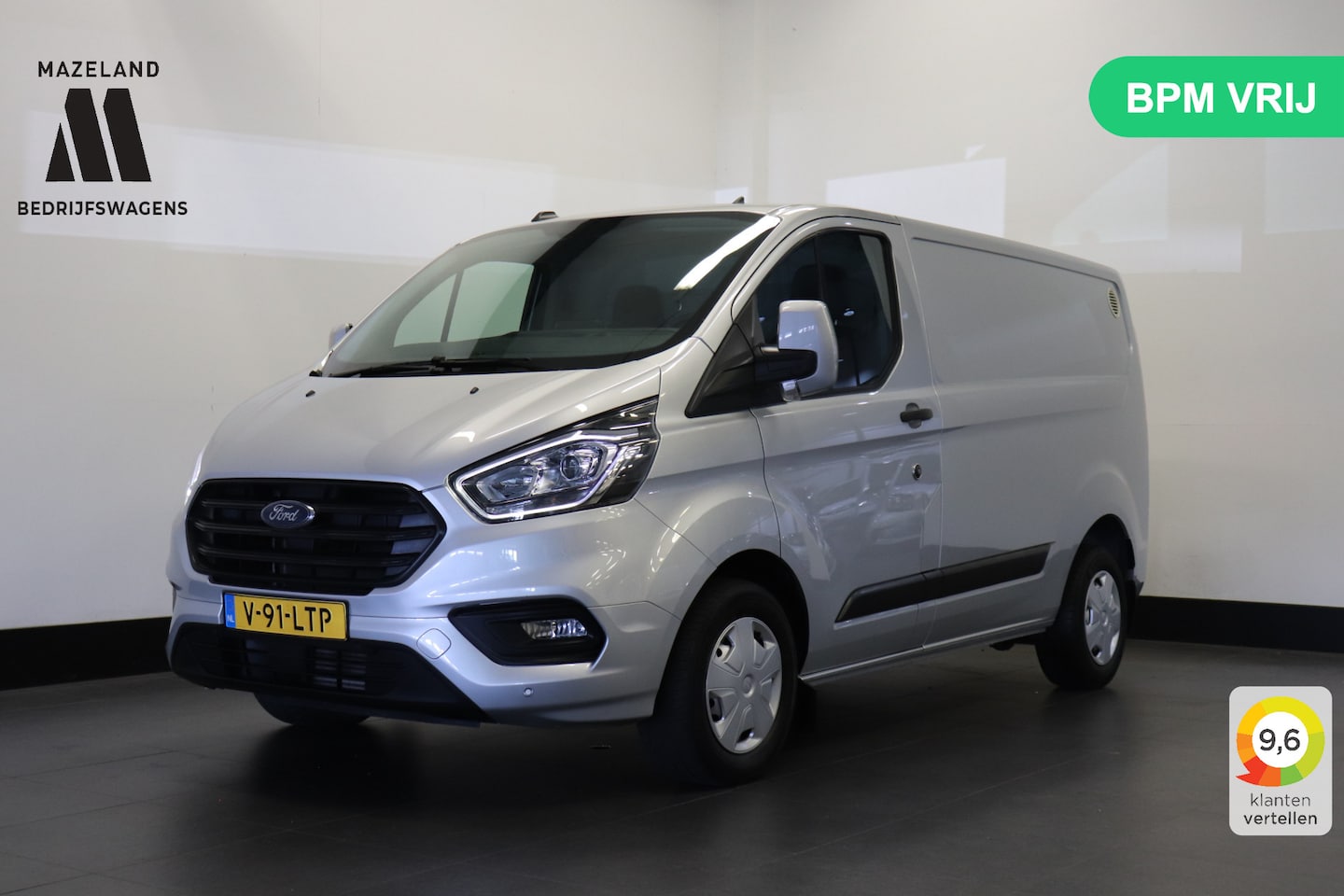 Ford Transit Custom - 2.0 TDCI 130PK EURO 6 - Airco - Navi - Cruise - Stoelverwarming - € 14.900,- Excl. - AutoWereld.nl