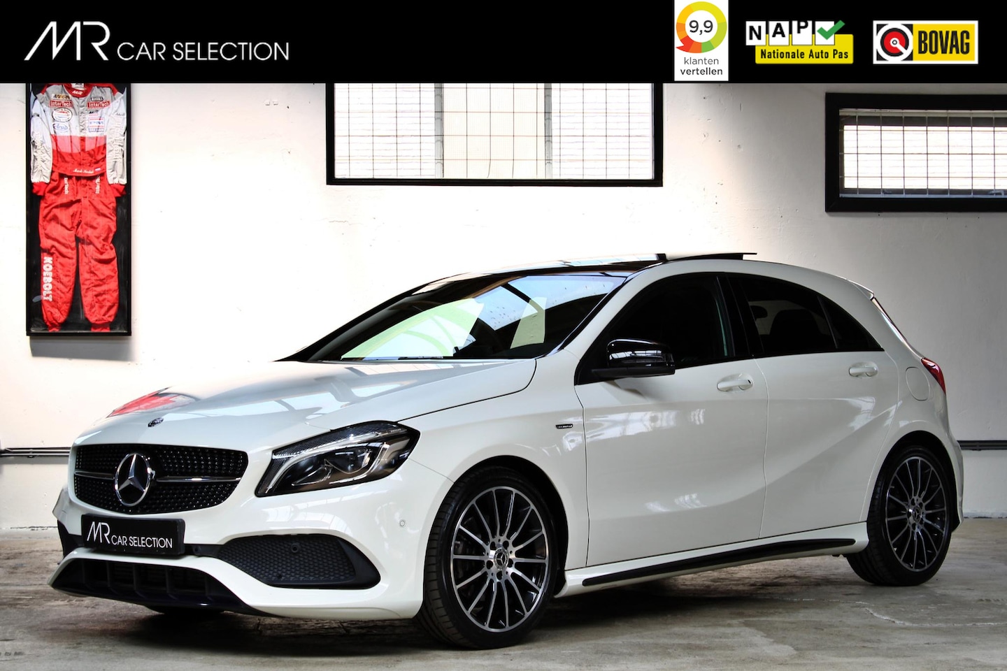 Mercedes-Benz A-klasse - 180 Sport Edition | White Art | Panoramadak | Apple Carplay | NL auto | Dealer onderhouden - AutoWereld.nl