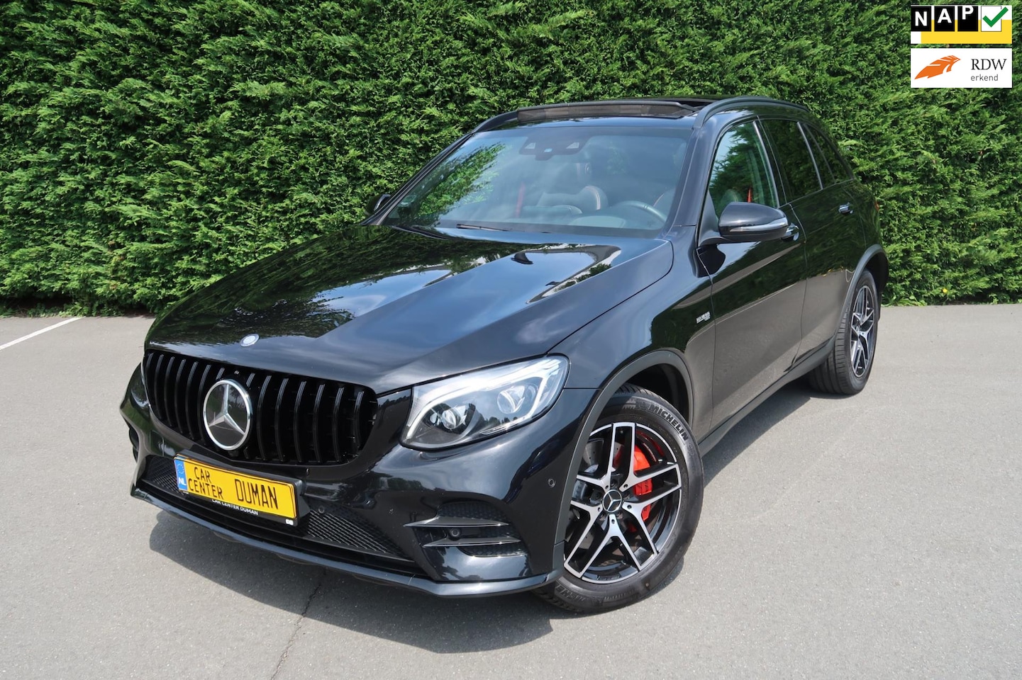 Mercedes-Benz GLC-klasse - AMG 43 4MATIC Pano Leer HUD Burmester 1ste Eigenr - AutoWereld.nl