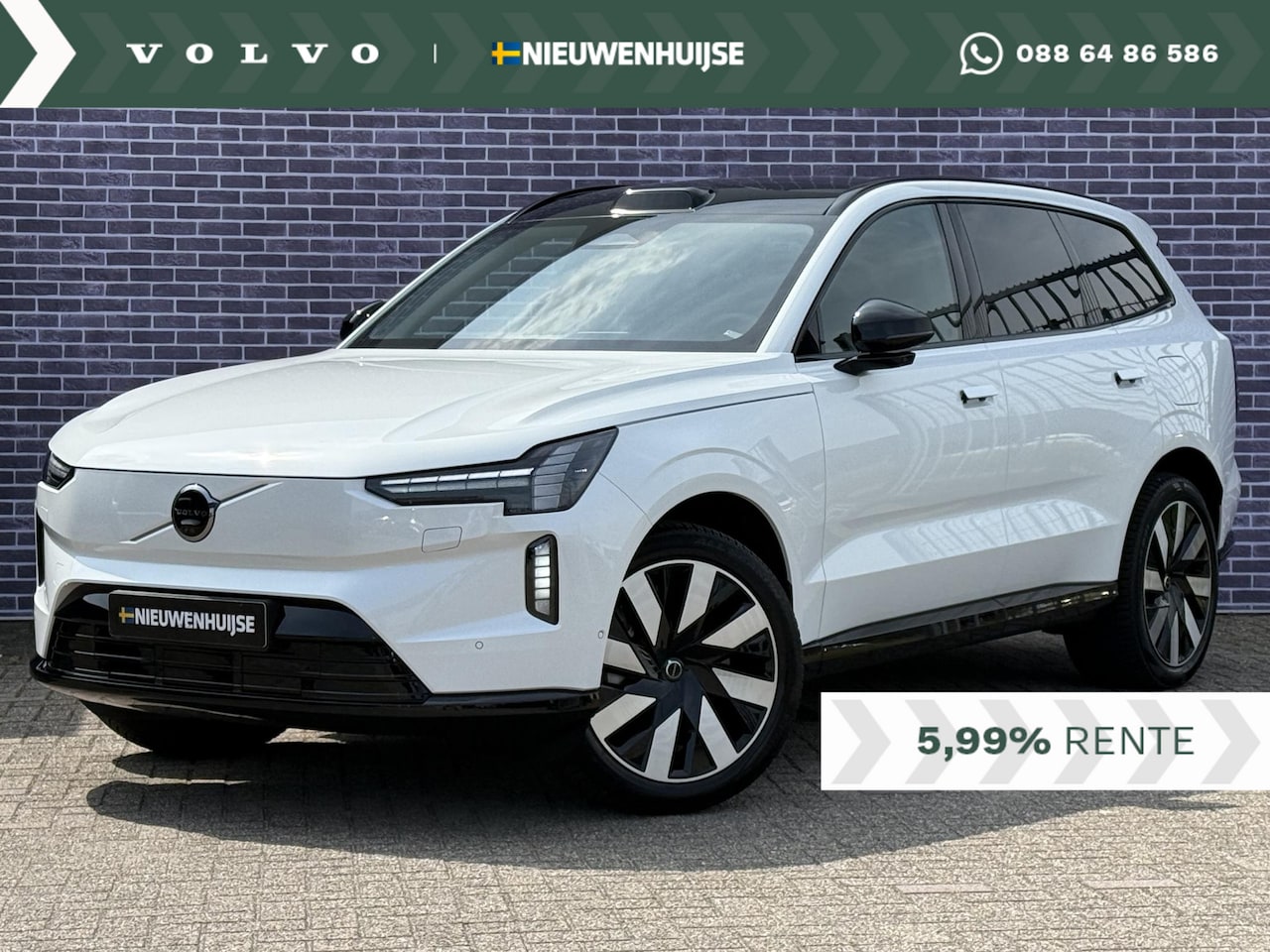 Volvo EX90 - Single Motor Plus 7p. 104 kWh | Nieuw Binnen | Bose audio | 360° Camera | 21'' | Climate P - AutoWereld.nl