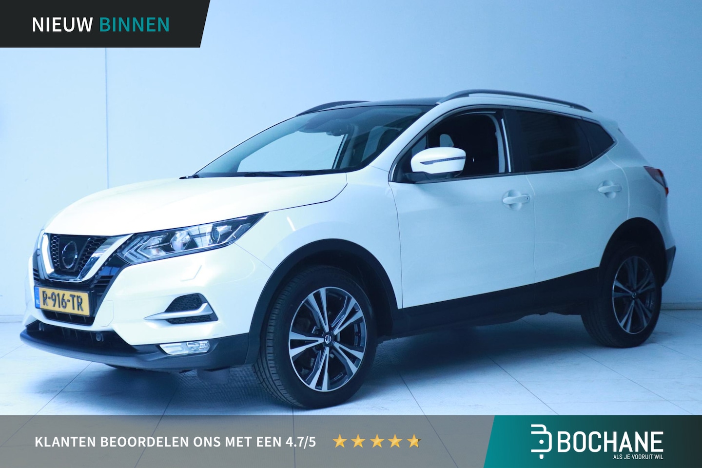 Nissan Qashqai - 1.6 N-Connecta Clima/Navi/Trekhaak 1500KG - AutoWereld.nl