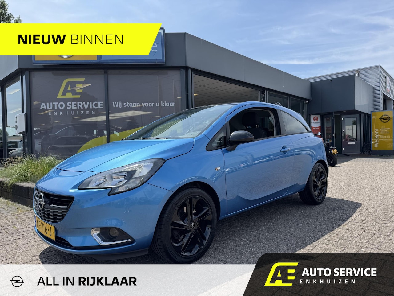 Opel Corsa - 1.0 Turbo Colorline Super leuke Corsa | geheel dealer onderhouden 6M garantie en messcherp - AutoWereld.nl