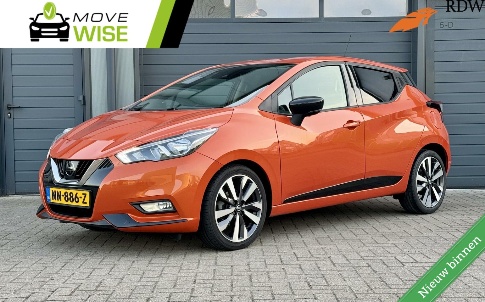 Nissan Micra - 0.9 IG-T Tekna | Nw. Model ! | Full Options | Unieke Kleur | 2e Eigenaar | NL Auto | Nette - AutoWereld.nl