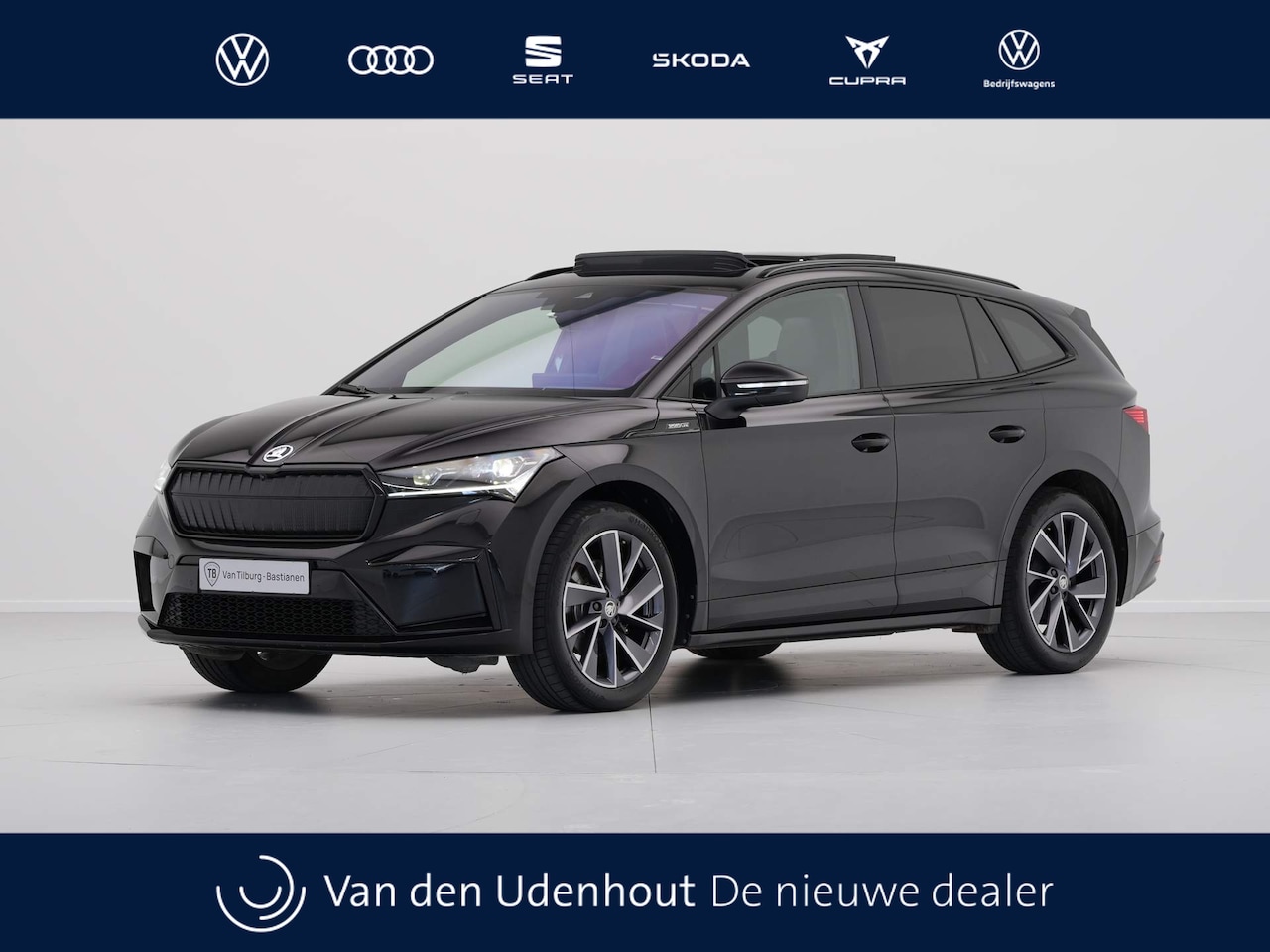 Skoda Enyaq iV - 60 180pk Sportline Panorama 360 Camera Head up all season banden warmtepomp demo joris - AutoWereld.nl