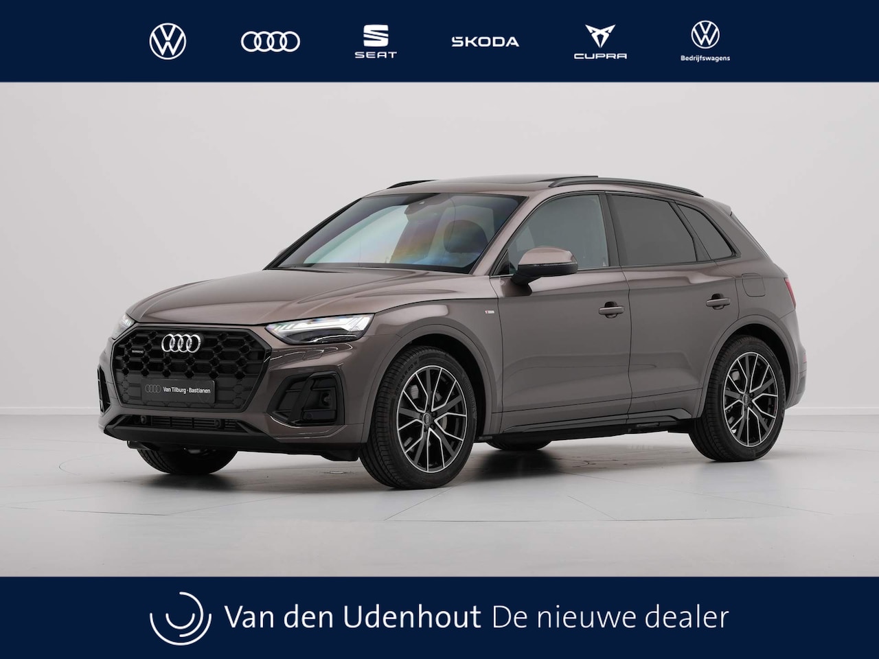 Audi Q5 - 50 TFSI e S edition Competition Luchtvering Trekhaak Panodak B&O ACC - AutoWereld.nl