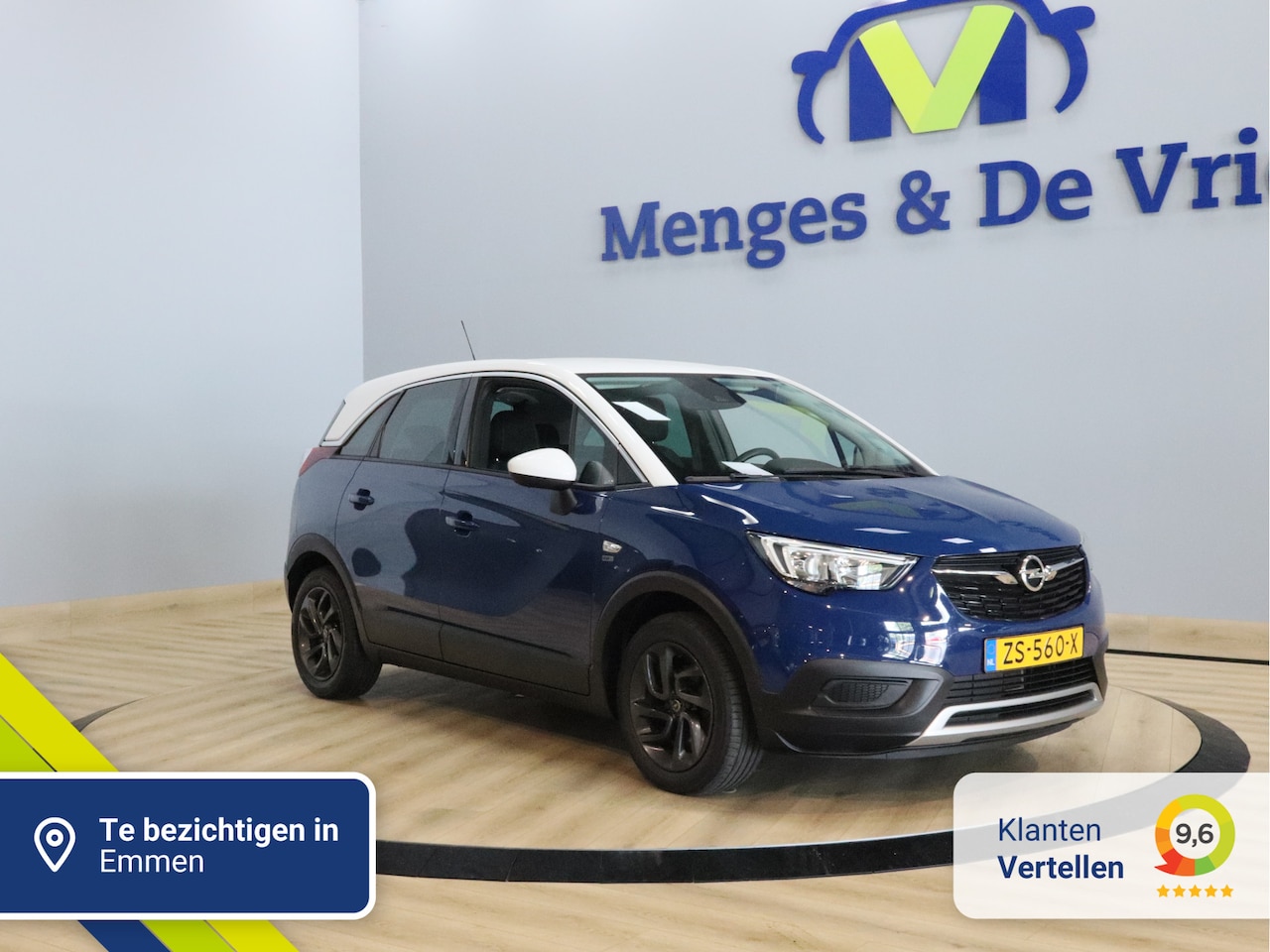 Opel Crossland X - 1.2 120 Jaar Edition Airco | Isofix | Apple Carplay Android Auto | NAP - AutoWereld.nl