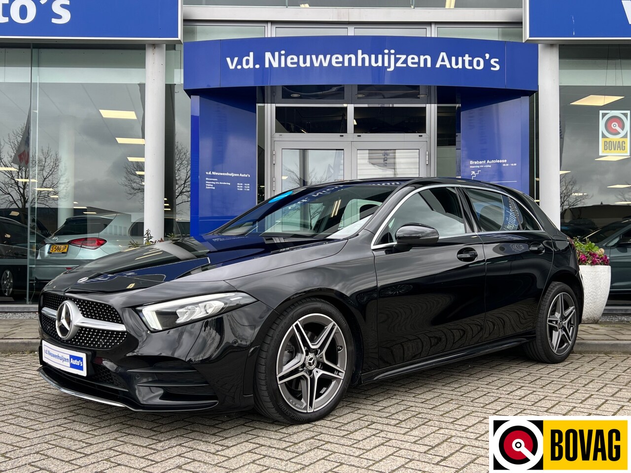 Mercedes-Benz A-klasse - 200 AMG Line | MBUX | Cruise | Climate | Info Bas: 0492-588982 Info Bas: 0492-588982 Whats - AutoWereld.nl