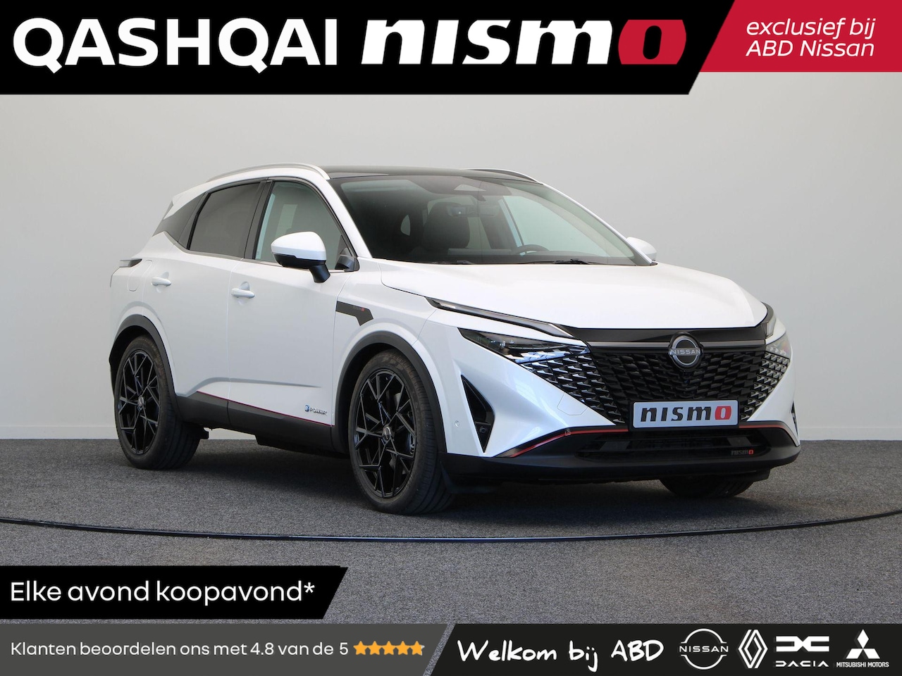 Nissan Qashqai - 1.3 MHEV Xtronic Nismo+ | Nissan Motorsport | Exclusief bij ABD | tot 1800kg trekgewicht | - AutoWereld.nl