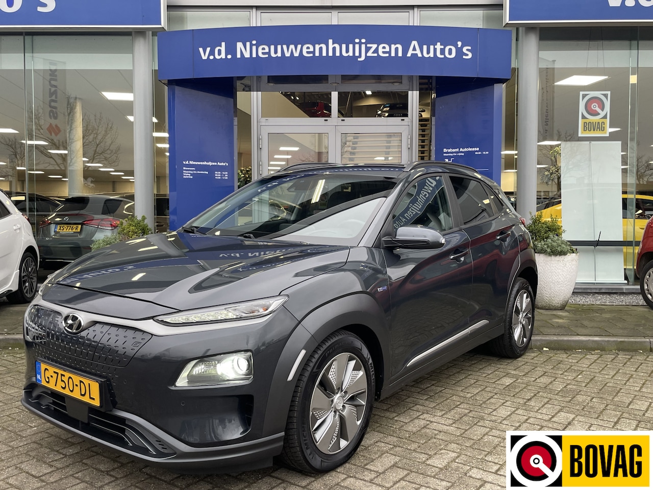 Hyundai Kona Electric - EV Premium 64 kWh | Leder | Stoel verwarming | Camera | € 2000,- Inruilpremie ! | - AutoWereld.nl
