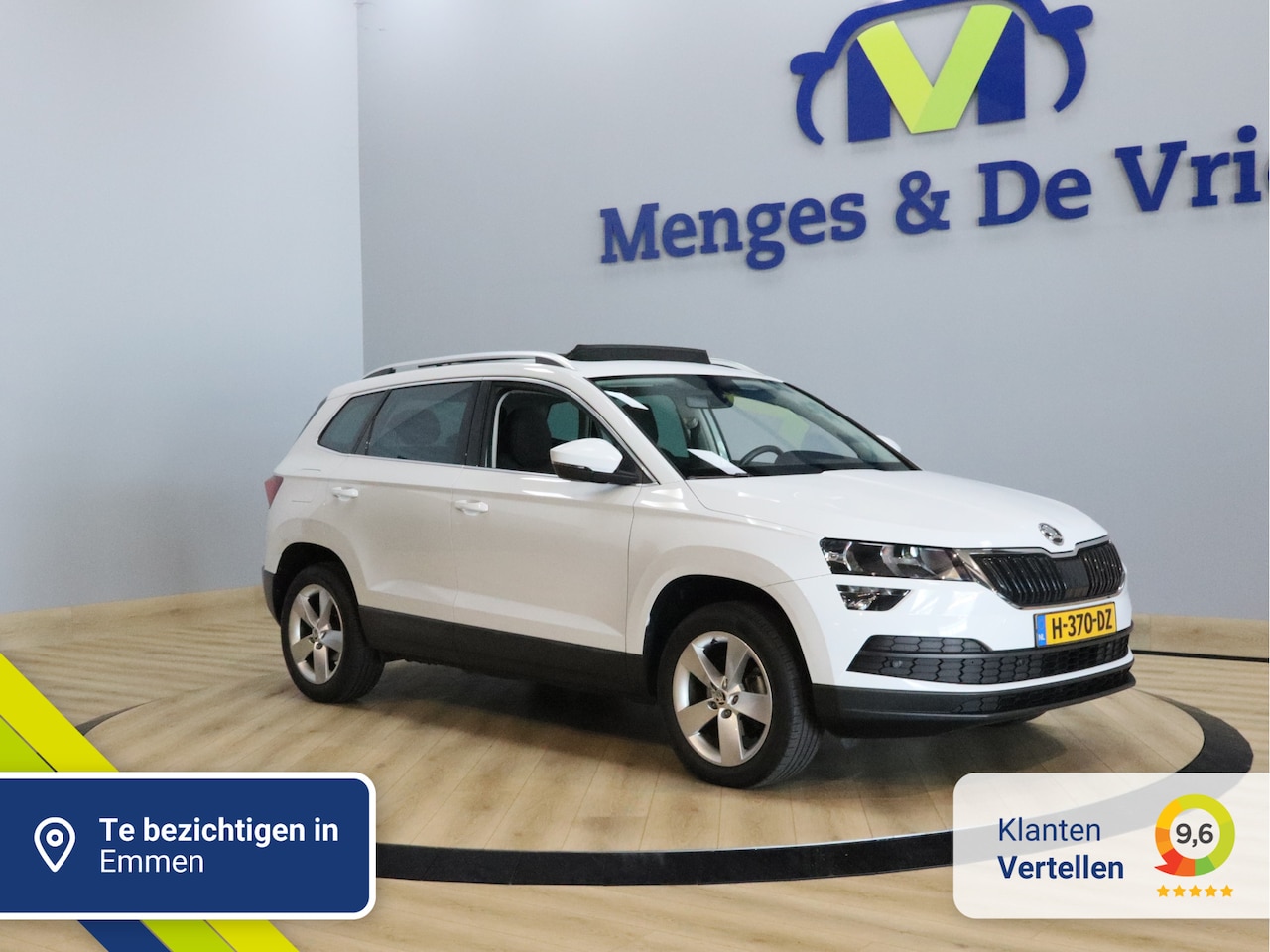 Skoda Karoq - 1.0 TSI Ambition Business Airco ECC | Virtual | Panorama | Trekhaak | Stoelverwarming | NA - AutoWereld.nl