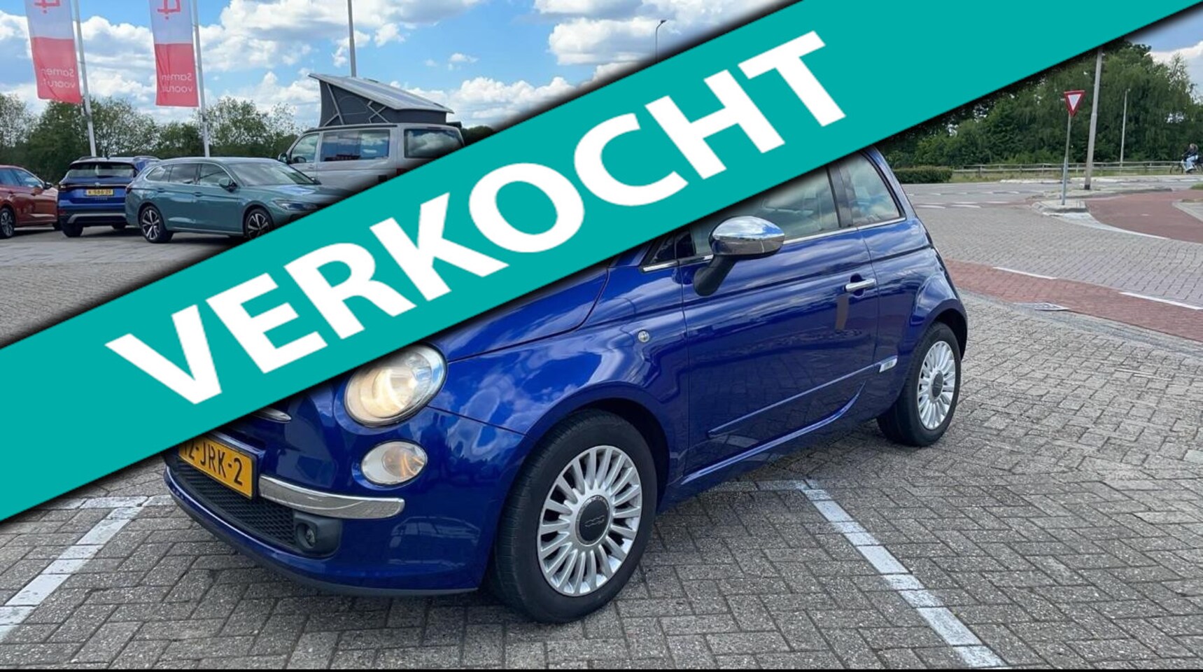 Fiat 500 - 1.2 Lounge Automaat Panorama - AutoWereld.nl
