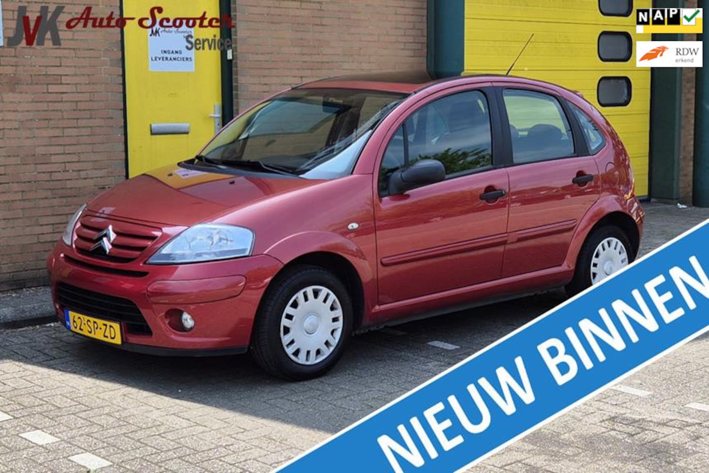 Citroën C3 - 1.4i Sky Radio Airco! Trekhaak! Cruise Control! NAP! - AutoWereld.nl