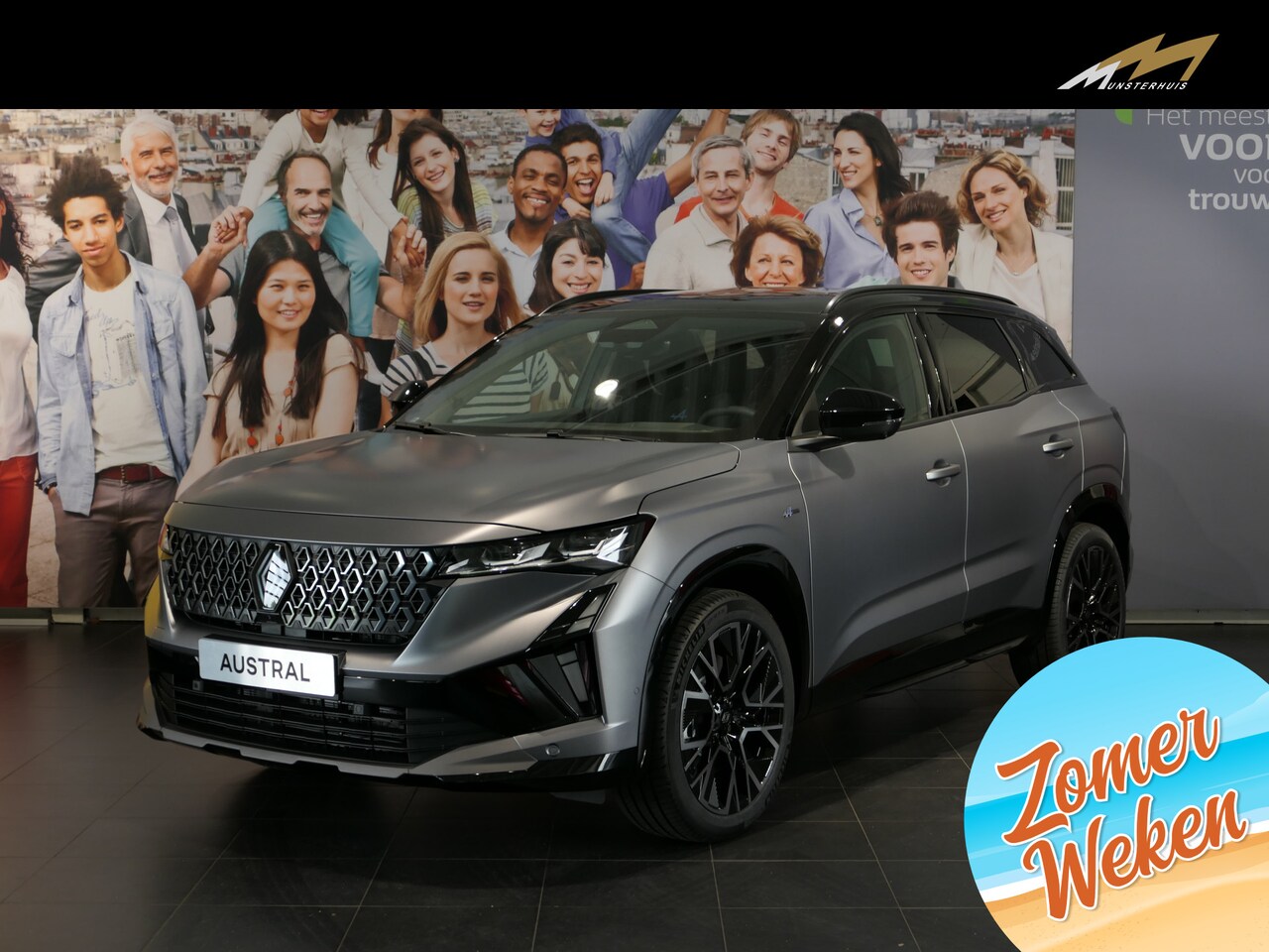 Renault Austral - 1.2 E-Tech full hybrid 200 iconic esprit Alpine *NIEUW* *4CONTROL advanced* - Incl. pack a - AutoWereld.nl