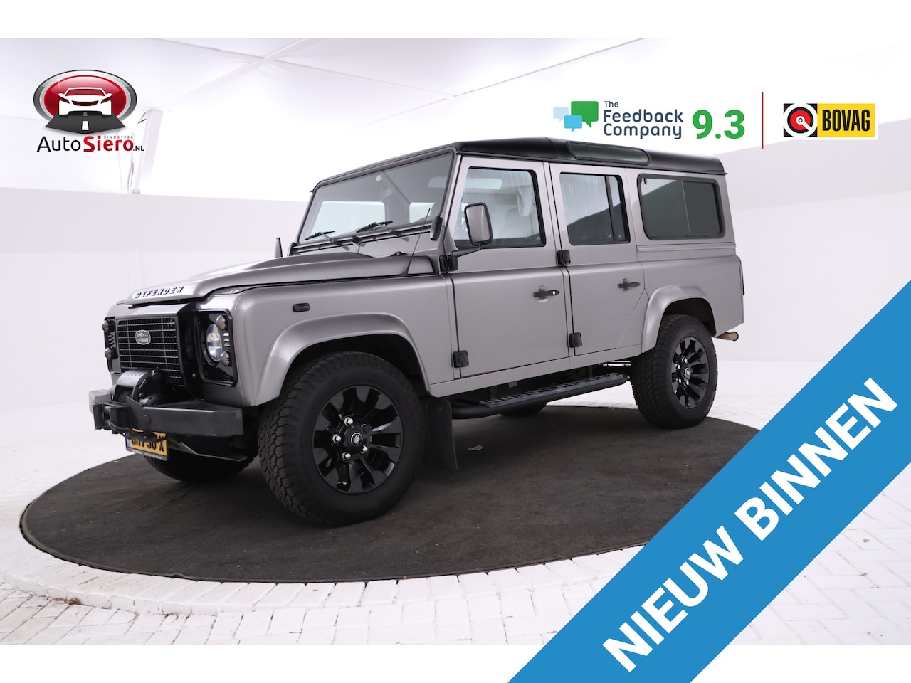 Land Rover Defender 110 - 2.4 TD SW S Youngtimer! volleder, Apple carplay etc. - AutoWereld.nl