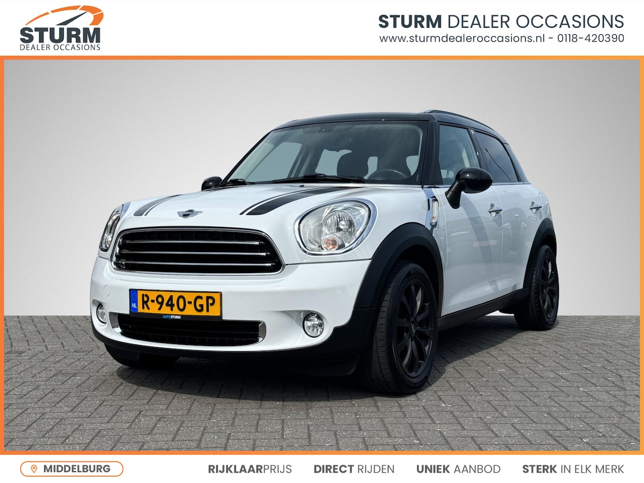 MINI Countryman - Mini 1.6 Cooper | Trekhaak | Climate Control | Stoelverwarming | Park. Sensor | Elek. Rame - AutoWereld.nl