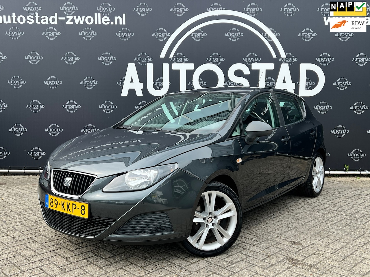 Seat Ibiza - 1.2 Club NL-Auto / 2e Eigenaar / NAP / Airco / APK - AutoWereld.nl