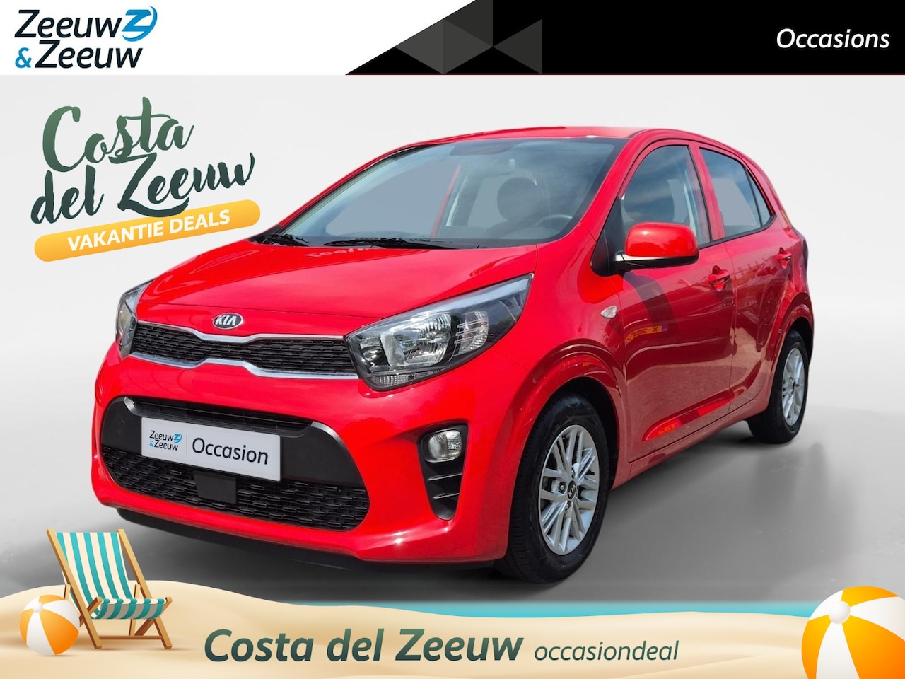 Kia Picanto - 1.0 DPi DynamicLine | Airco | Android auto / Apple Carplay | AUTOMAAT | LM Velgen | - AutoWereld.nl
