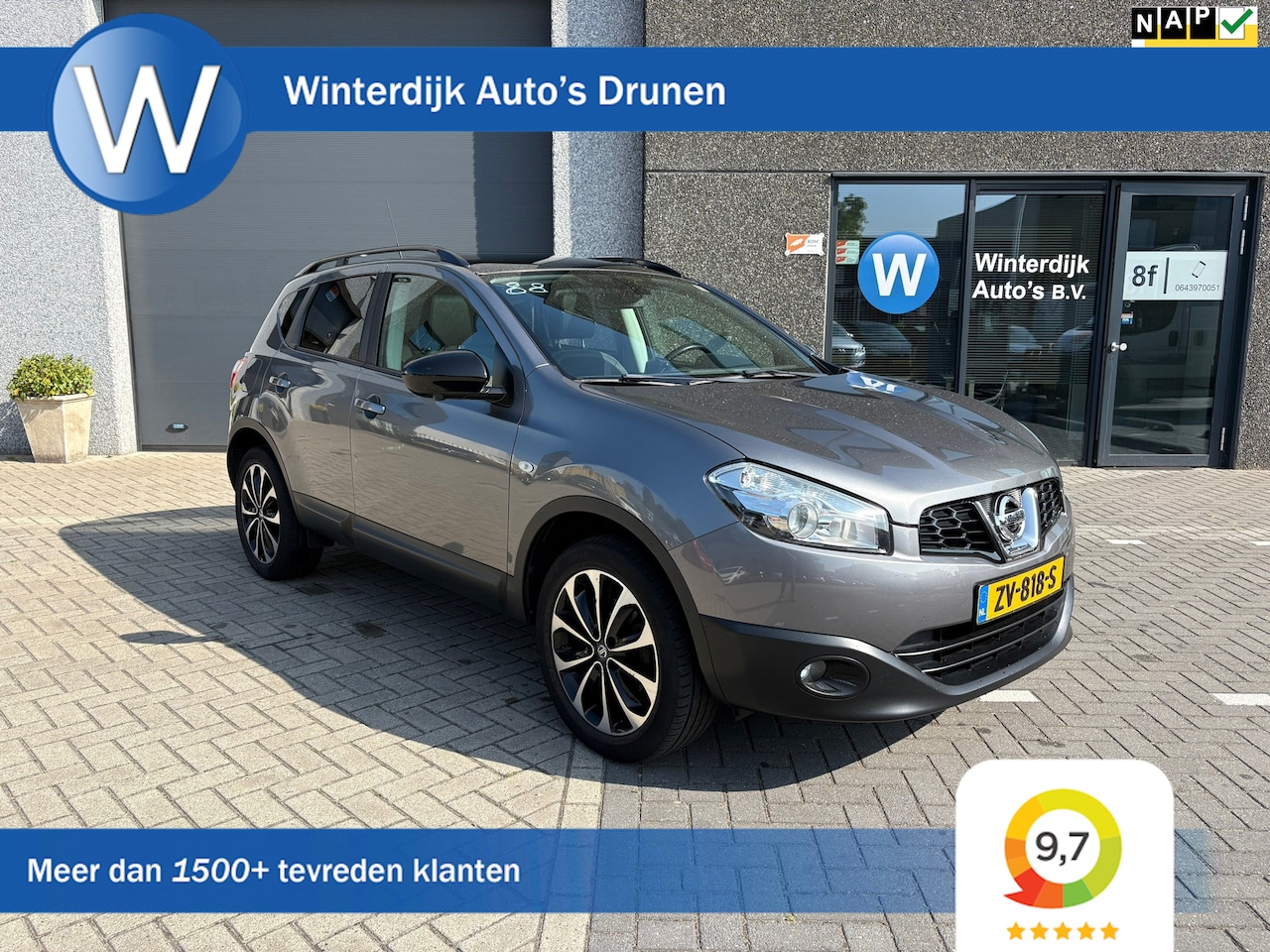 Nissan Qashqai - 2.0 360 Camera! Cruise! Pano! Trekhaak1400kg! Airco! - AutoWereld.nl