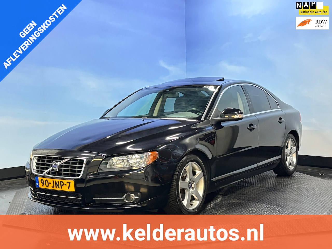 Volvo S80 - 2.5 T Navi | Clima | Cruise | Leer | Open dak | Dynaudio - AutoWereld.nl