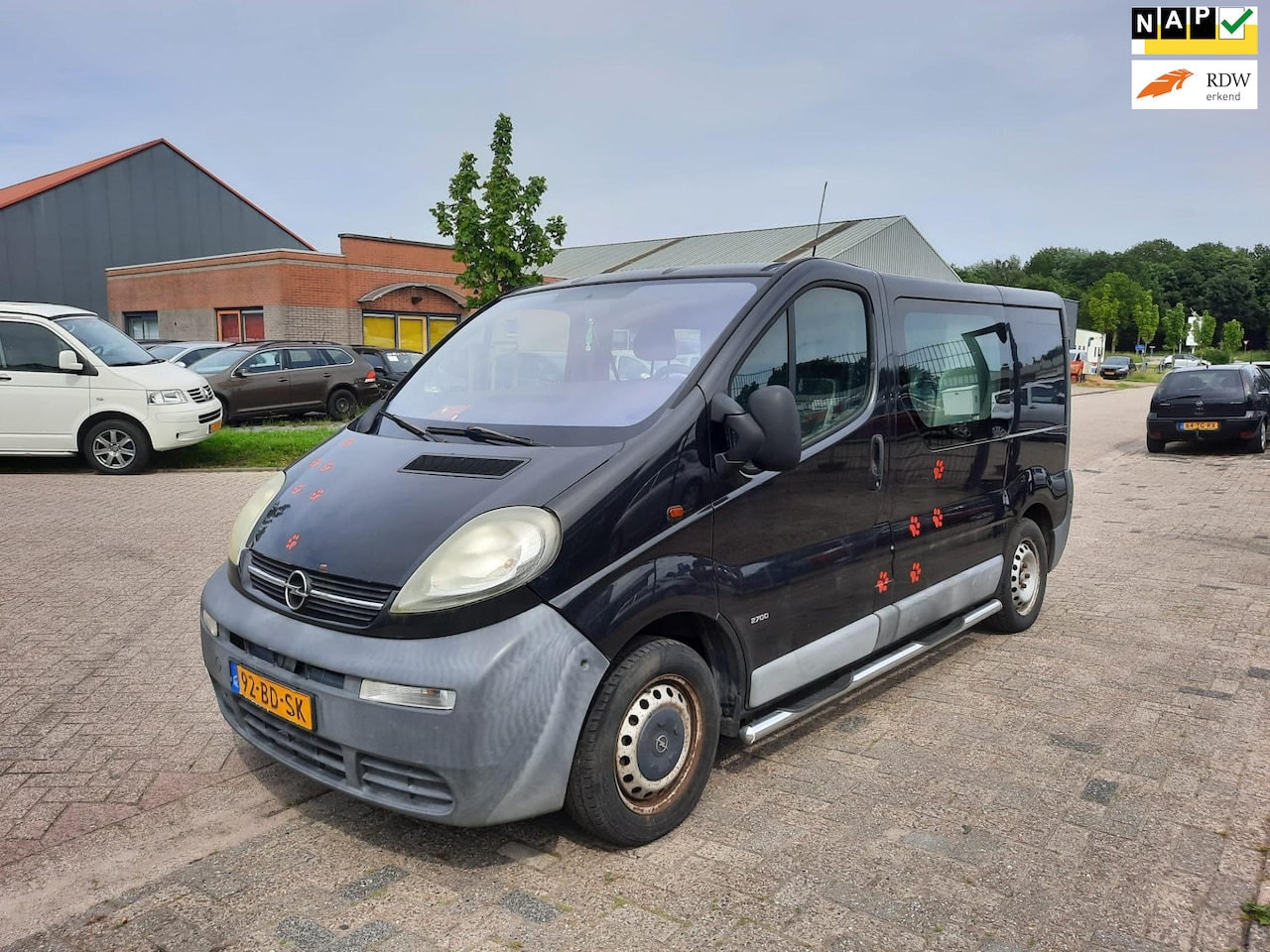 Opel Vivaro - 1.9 DTI L1 H1 DC 1.9 DTI L1H1 DC - AutoWereld.nl