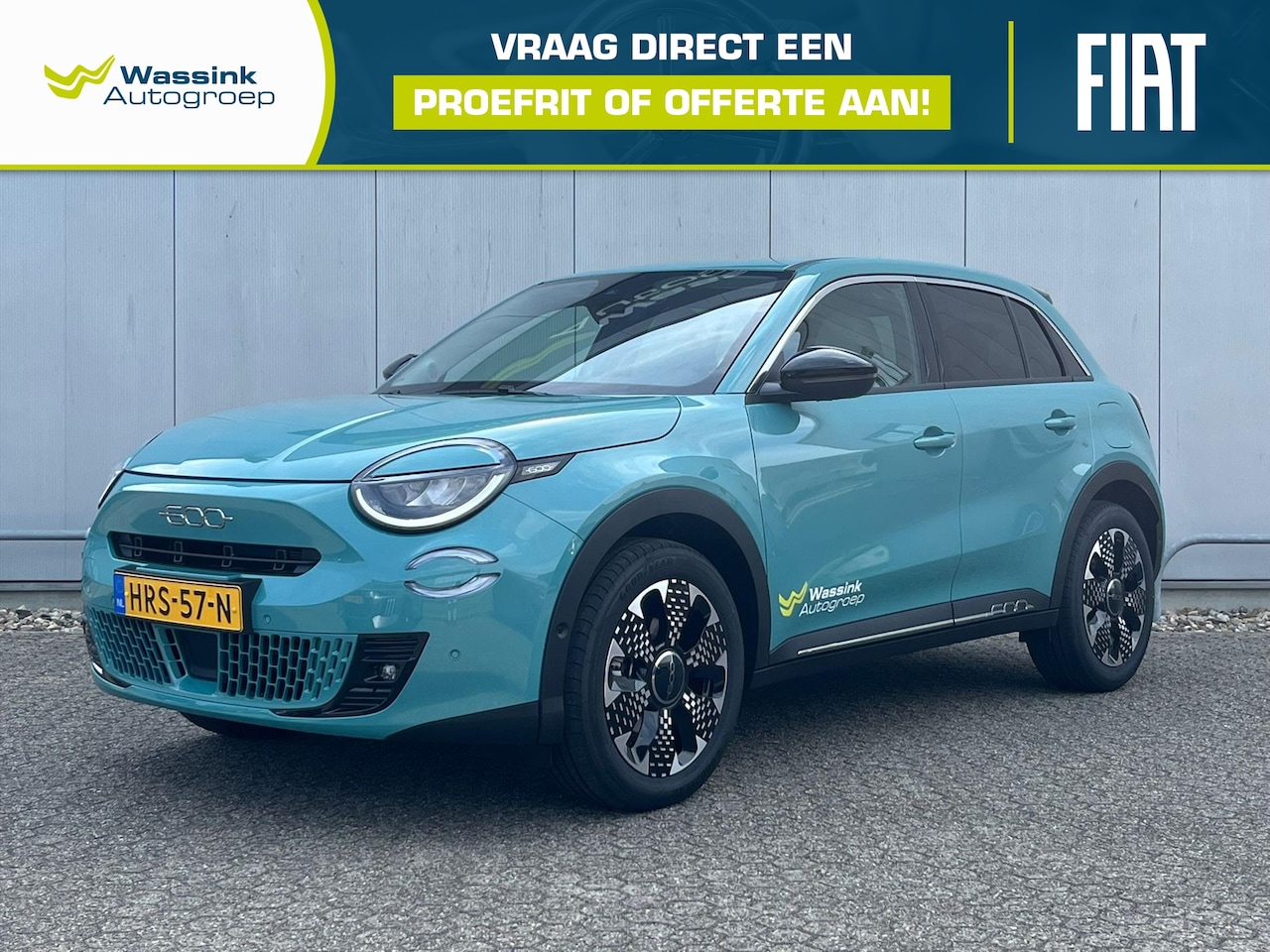 Fiat 600 - 1.2 136pk Hybrid La Prima Automaat | Navigatie | Parkeercamera - AutoWereld.nl