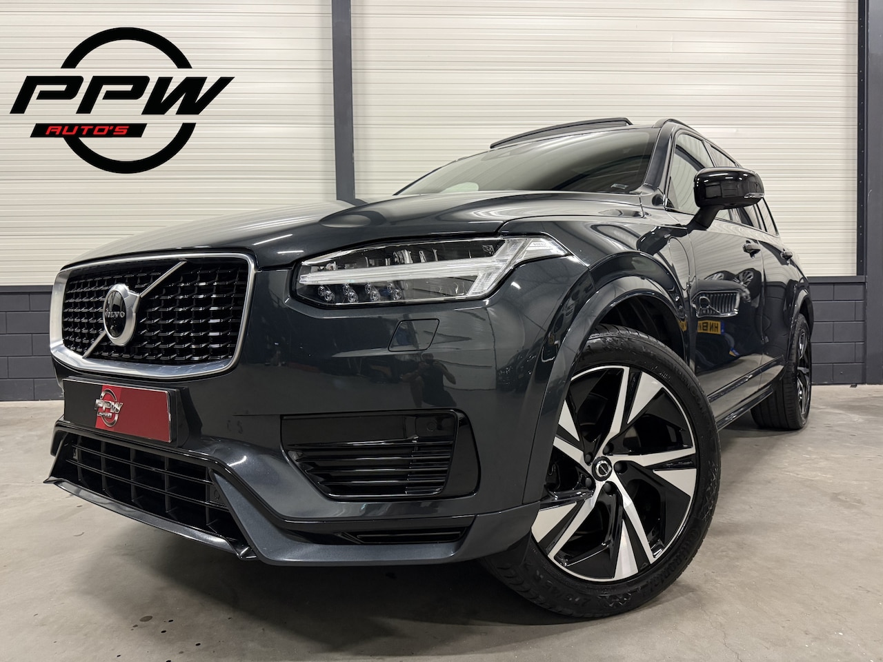 Volvo XC90 - T8 Twin Engine AWD R-Design PANO/LUCHTVERING/TREKHAAK/H&K/MASSAGE+VENTILATIE/360CAMERA/20" - AutoWereld.nl