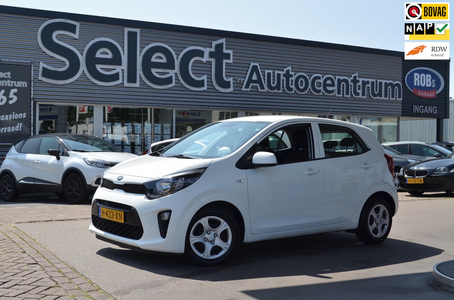 Kia Picanto - 1.0 MPi ComfortPlusLine AIRCO|BLUETOOTH|ZEER ZUINIG - AutoWereld.nl