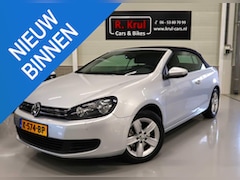 Volkswagen Golf Cabriolet - 1.2 TSI BMT Airco-ECC PDC App connect Stoelverwarming LMV Cruise control Boekjes Windscher