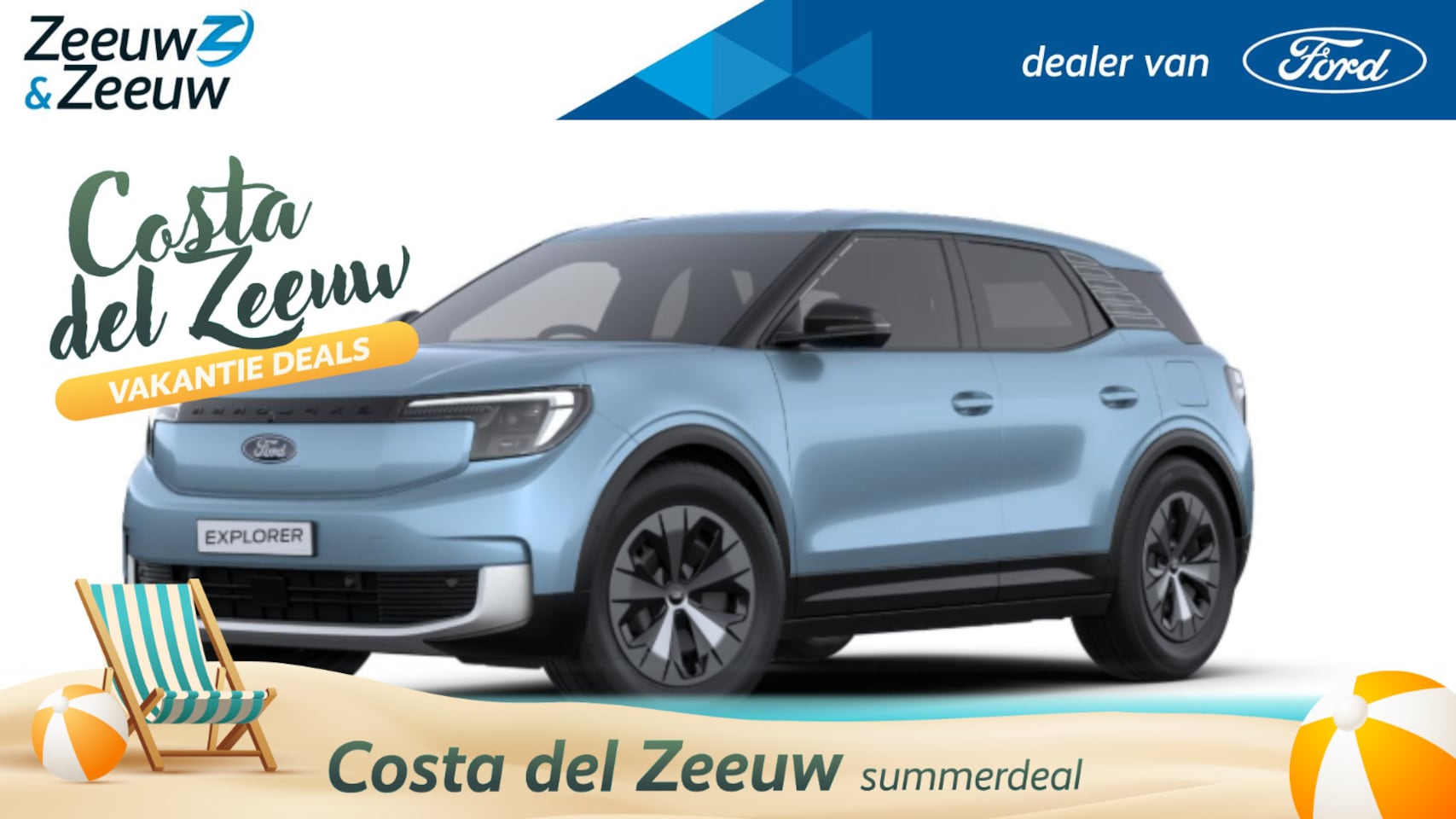Ford Explorer - Style Standard Range RWD 52 kWh | Nieuw te bestellen bij Zeeuw & Zeeuw Alphen aan den Rijn - AutoWereld.nl