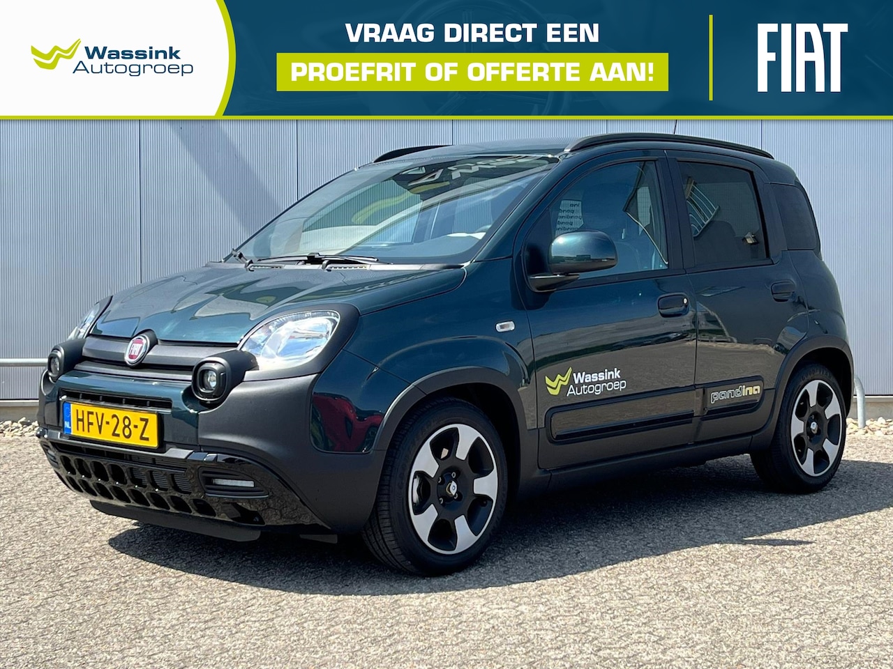 Fiat Panda - Pandina 70pk Hybrid | VOORRAADACTIE! | Navigatie via app | Airco | Cruise Control | Parkee - AutoWereld.nl