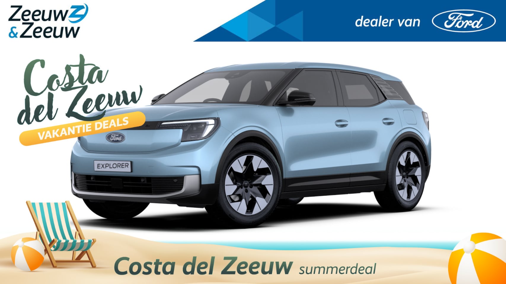 Ford Explorer - Premium Extended Range AWD 79 kWh | Nieuw te bestellen bij Zeeuw & Zeeuw Alphen aan den Ri - AutoWereld.nl