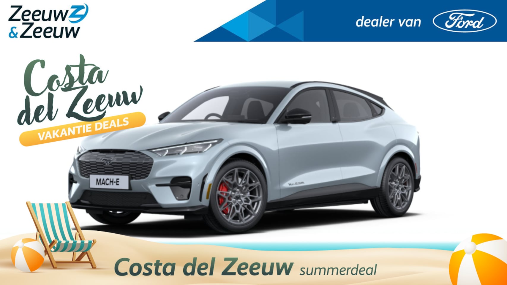 Ford Mustang Mach-E - GT Extended AWD 98 kWh | Nieuw te bestellen bij Zeeuw & Zeeuw Ford Alphen | Prijs inclusie - AutoWereld.nl