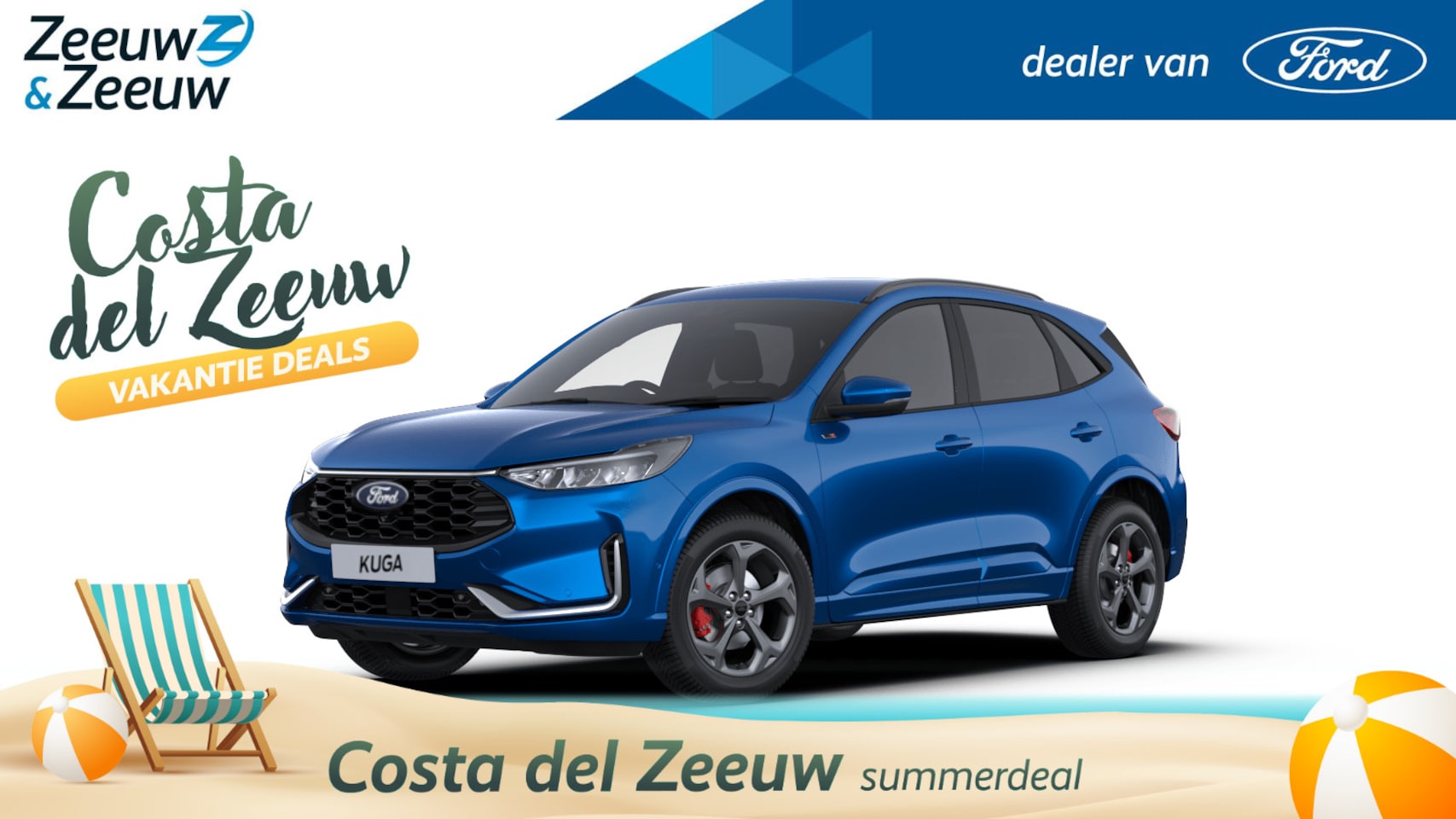 Ford Kuga - 2.5 PHEV ST-Line X | Nieuw te bestellen bij Zeeuw & Zeeuw Ford Alphen | Prijs inclusief 40 - AutoWereld.nl