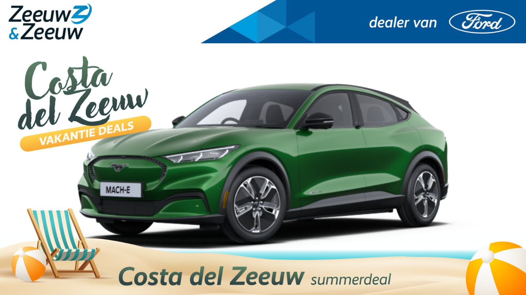 Ford Mustang Mach-E - Standard RWD 72,6 kWh | Nieuw te bestellen bij Zeeuw & Zeeuw Ford Alphen | Prijs inclusief - AutoWereld.nl